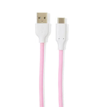 2m USB-C Cable, Pastel Rainbow - Anko