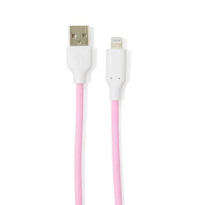 2m Lightning Cable, Pastel Rainbow - Anko