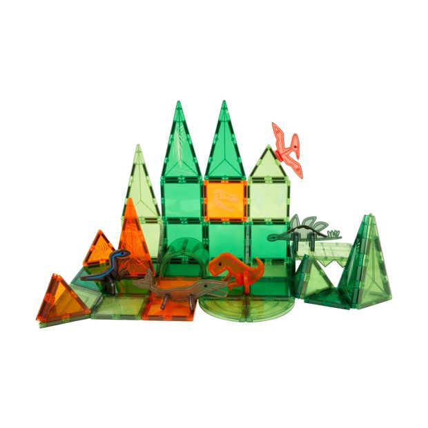 Magnetics: 48 Piece Magnetic Dinosaur Playset - Anko