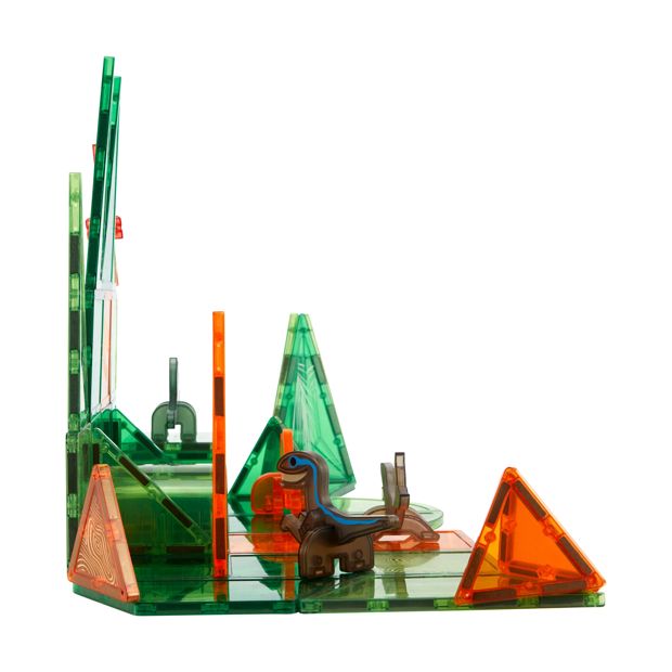 Magnetics: 48 Piece Magnetic Dinosaur Playset - Anko