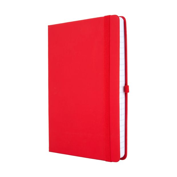 A5 Notebook, Red - Anko