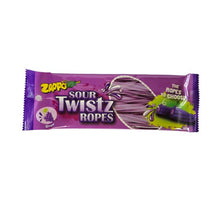 Zappo Sour Twistz Ropes Grape 50g