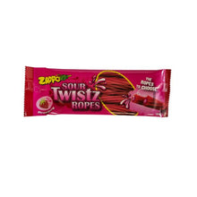 Zappo Sour Twistz Ropes Strawberry 50g