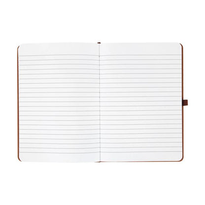A5 Notebook, Tan - Anko
