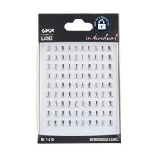 90 Pack Individual False Lashes, No.7, 410 - OXX Cosmetics
