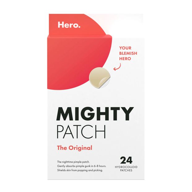 Hero 24 Pack Mighty Patch The Original Pimple Patches - Hydrocolloid
