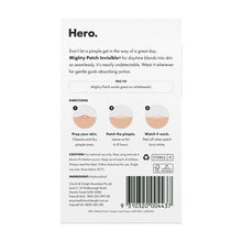 Hero 24 Pack Mighty Patch Invisible+ Pimple Patches - Hydrocolloid