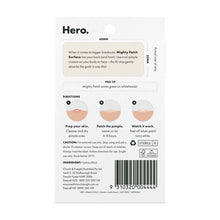 Hero 10 Pack Mighty Patch Surface Pimple Patches - Hydrocolloid