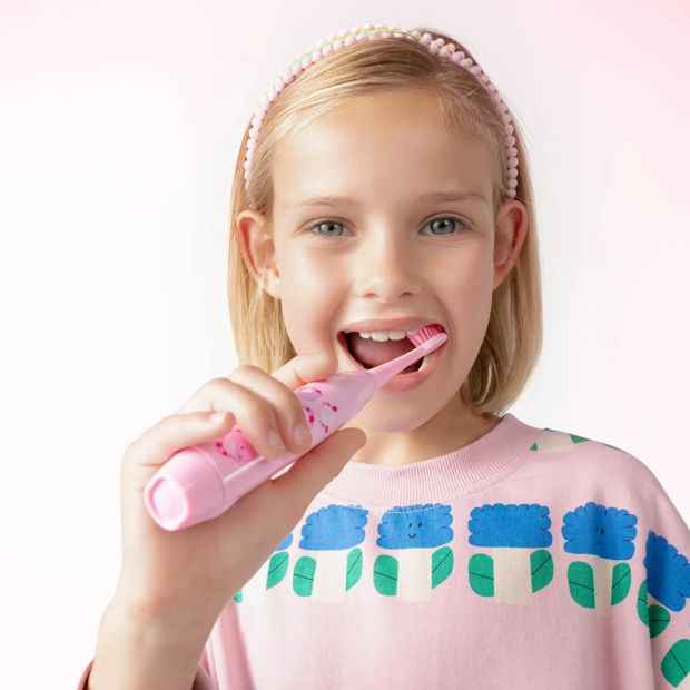 Original Squishmallows 2 Pack Ordo Sonic Kids Battery Brush Heads - Auggie