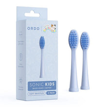 Original Squishmallows 2 Pack Ordo Sonic Kids Battery Brush Heads - Samir