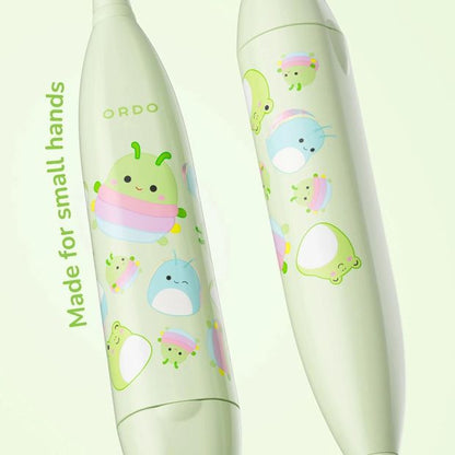Original Squishmallows 2 Pack Ordo Sonic Kids Battery Brush Heads - Rutabaga