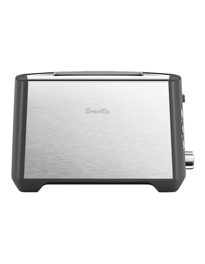 The Bit More Plus 2 Slice Toaster Brushed Stainless Steel BTA435BSS