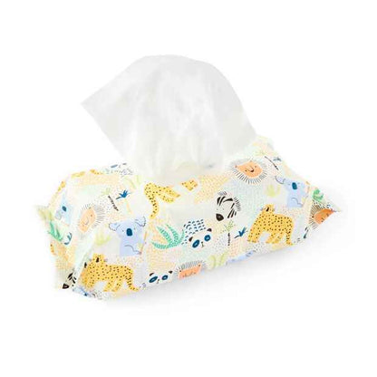 70 Pack Water Wipes  Assorted - Anko