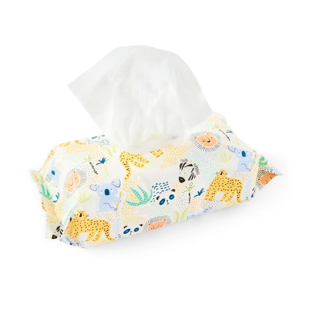 70 Pack Water Wipes  Assorted - Anko