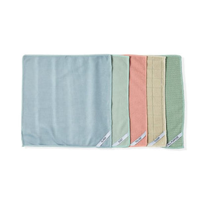5 Pack Microfibre Cleaning Cloths, Natural - Anko