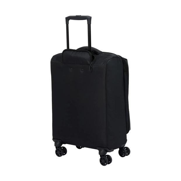 60cm 8 Wheels Lightweight Soft Case, Black - Anko