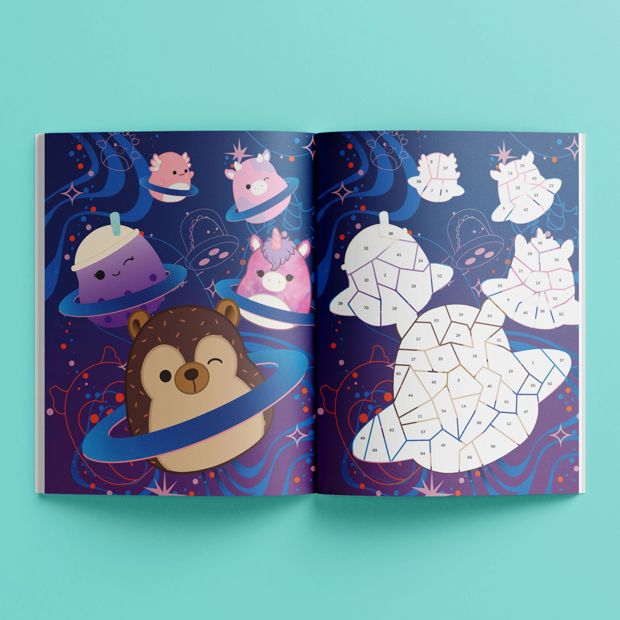 Kaleidoscope Original Squishmallows Sticker Mosaics - Book