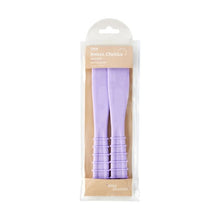 2 Piece Sweet Cheeks Silicone Applicators, Purple - OXX Bodycare