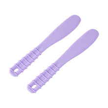 2 Piece Sweet Cheeks Silicone Applicators, Purple - OXX Bodycare