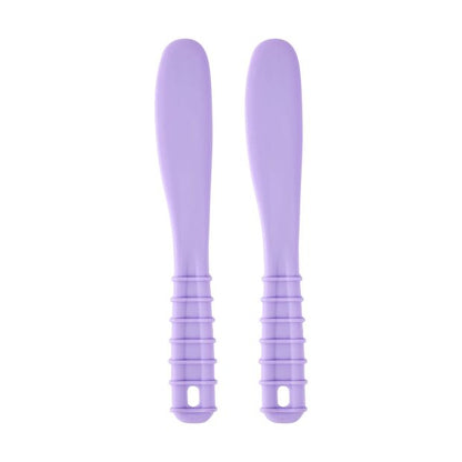 2 Piece Sweet Cheeks Silicone Applicators, Purple - OXX Bodycare