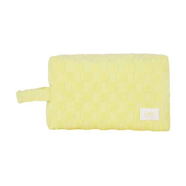 Makeup Bag, Lemon - OXX Cosmetics