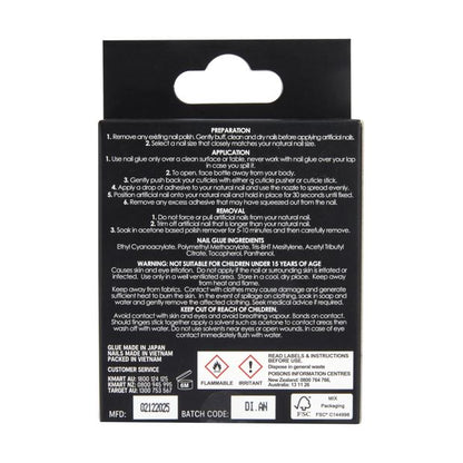 24 Pack Artificial Nails with Adhesive, Oval Shape, Pearl Glaze - OXX Cosmetics
