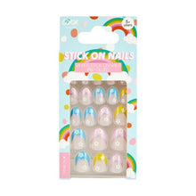 Pack Kids Pre-Glued Stick-On Nails, Flowers - OXX Junior
