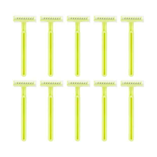 10 Pack Smooth Disposable Razors - OXX Bodycare