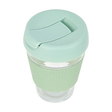 350ml Sage Glass Reusable Travel Cup - Anko