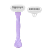 Smooth Reusable Razor, Purple - OXX Bodycare