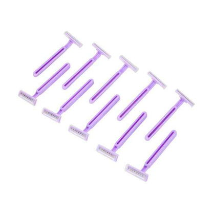 10 Pack Smooth Disposable Razors - OXX Bodycare