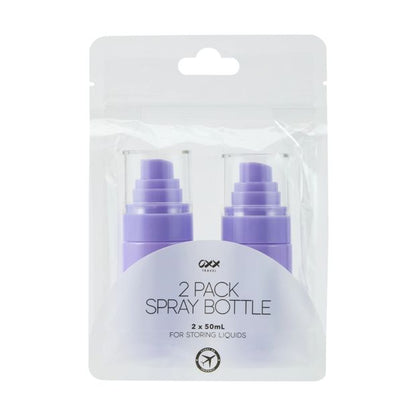2 Pack Spray Bottle, Purple - OXX Travel