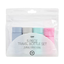 5 Piece Travel Bottle Set - OXX Travel
