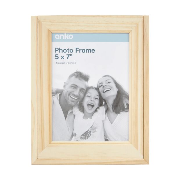 Wood Photo Box - Anko