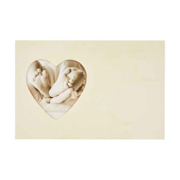 Wood Heart Frame - Anko