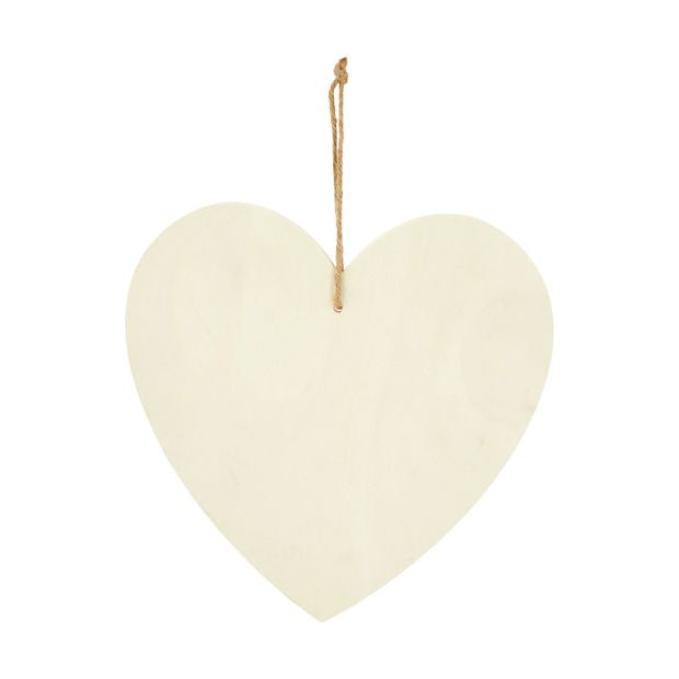 Hanging Wood, Heart - Anko