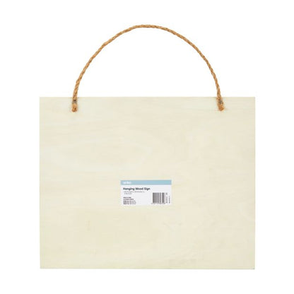 Hanging Wood, Sign - Anko