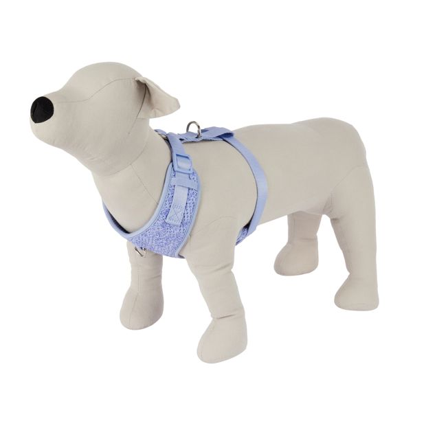 Pet Knit Harness, Large, Blue - Anko