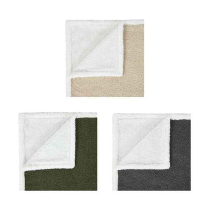 Pet Blanket Sherpa, Assorted - Anko