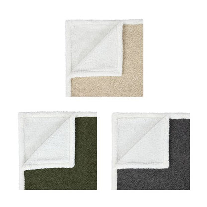 Pet Blanket Sherpa, Assorted - Anko