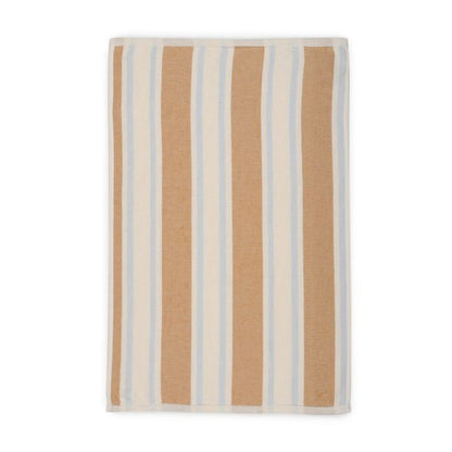 3 Pack Natural Stripe Tea Towels - Anko