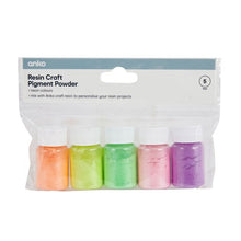 5 Pack Resin Craft Pigment Powder, Neon - Anko
