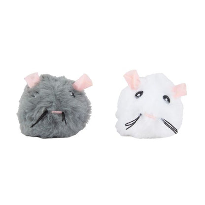 2 Pack Cat Toy Mouse Chasers - Anko