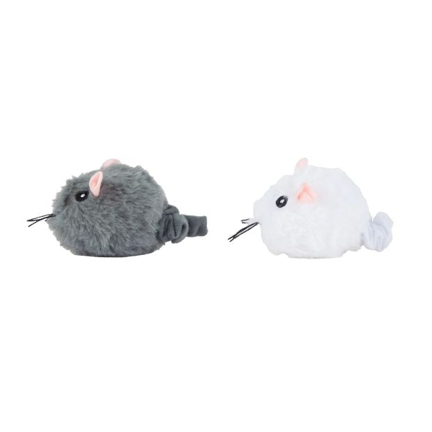 2 Pack Cat Toy Mouse Chasers - Anko