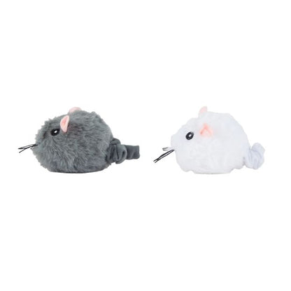 2 Pack Cat Toy Mouse Chasers - Anko