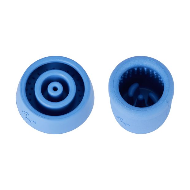 2 Pack Pet Rubber Treat Chew, Blue - Anko