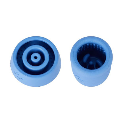 2 Pack Pet Rubber Treat Chew, Blue - Anko