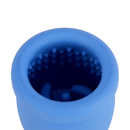 2 Pack Pet Rubber Treat Chew, Blue - Anko
