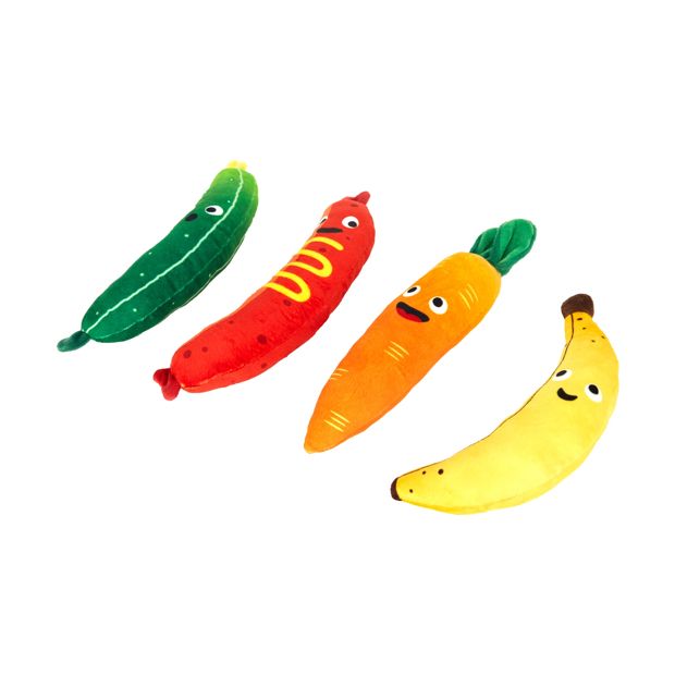 Pet Toy Plush Shaker, Assorted - Anko