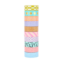 10 Pack Washi Tapes, Pattern Play - Anko